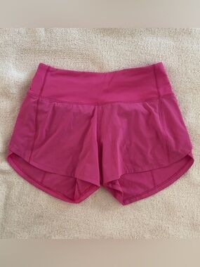 lululemon athletica Hot Pink Skort Shorts